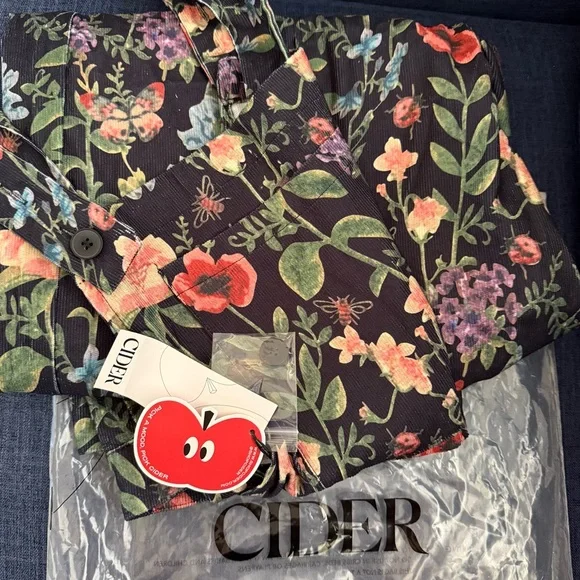 NWT Cider Multicolor Floral Jumpsuit - Picture 7 of 8